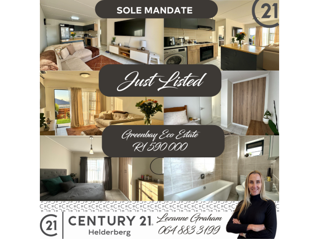 <!--[if BLOCK]><![endif]--> 1673 Greenbay Eco Estate Firlands Manor, Gordons Bay, Gordons Bay <!--[if ENDBLOCK]><![endif]-->